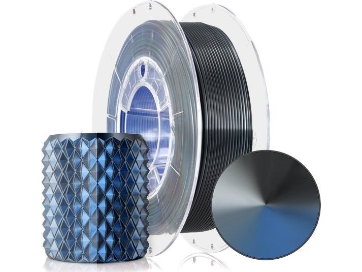 Rosa3d Pla-Filament Magic Silk 1,75 Mm Storm Shadow 300 G