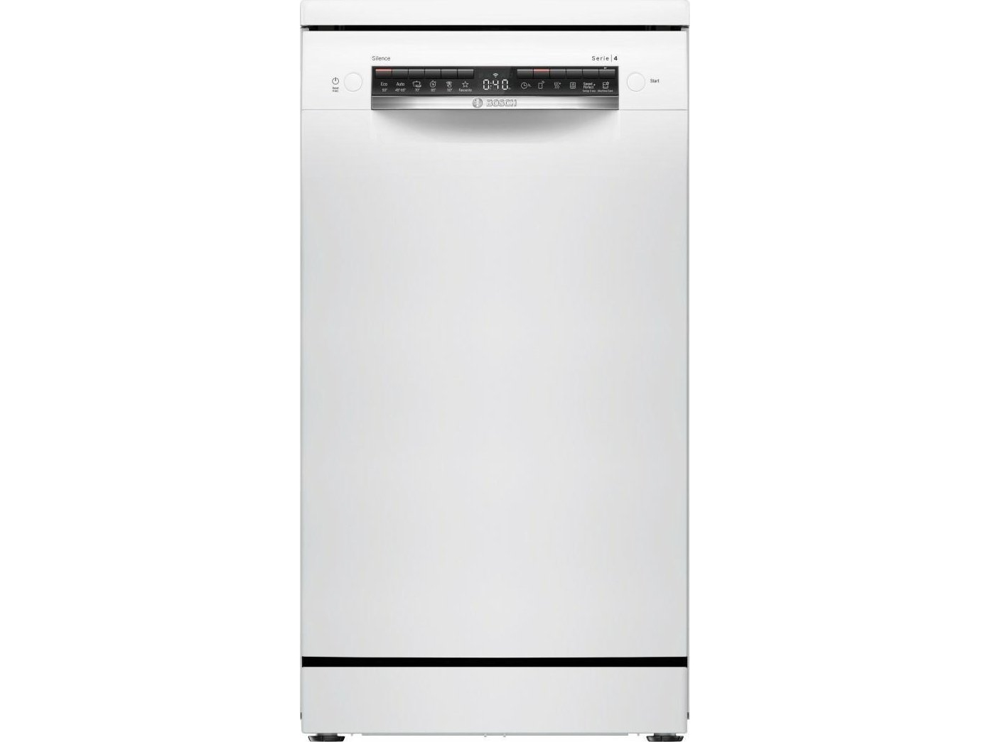 Bosch Serie 4 Sps4hkw49e, Freistehend, Single (45 Cm Breit), Weiß, Weiß, Tasten, Tft
