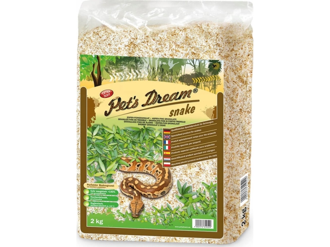 Jrs PETS DREAM SNAKE underlag til slanger 2 kg