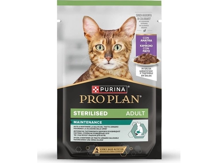 Purina Pro Plan Karma Til Steriliserede Katte And 85 G
