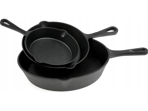 Krisberg 3-Pan Bratpfanne 16 / 20 / 25Cm Induktion Krisberg Ks-2573