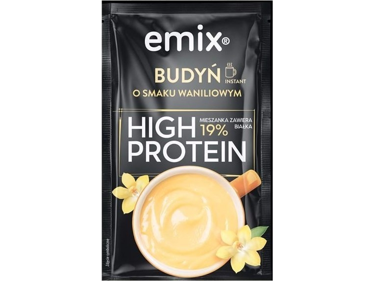 Emix Emix Proteinbudding med vaniljesmag 46 g