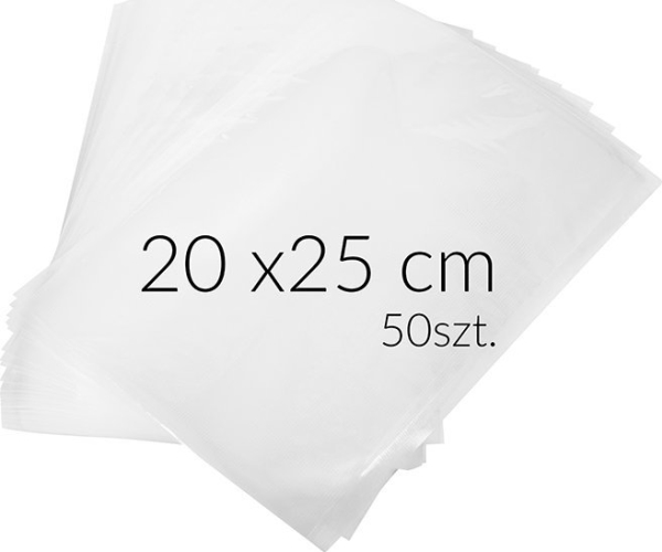 Puhallus 44-441# Elintarvikepussit 20x25 50kpl