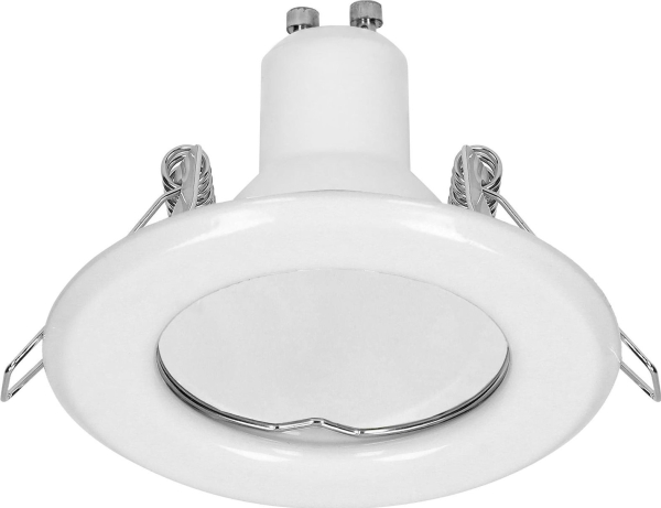 Orno SUTRI RC dekorativ ram för spotlight, MR16/GU10 max 50W, rund, fast, vit | Belysning - Inomhusbelysning - Inbyggd spotlight | GameStuff