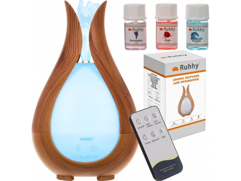 Aroma difuzorius - drėkintuvas 200ml Ruhhy 24610