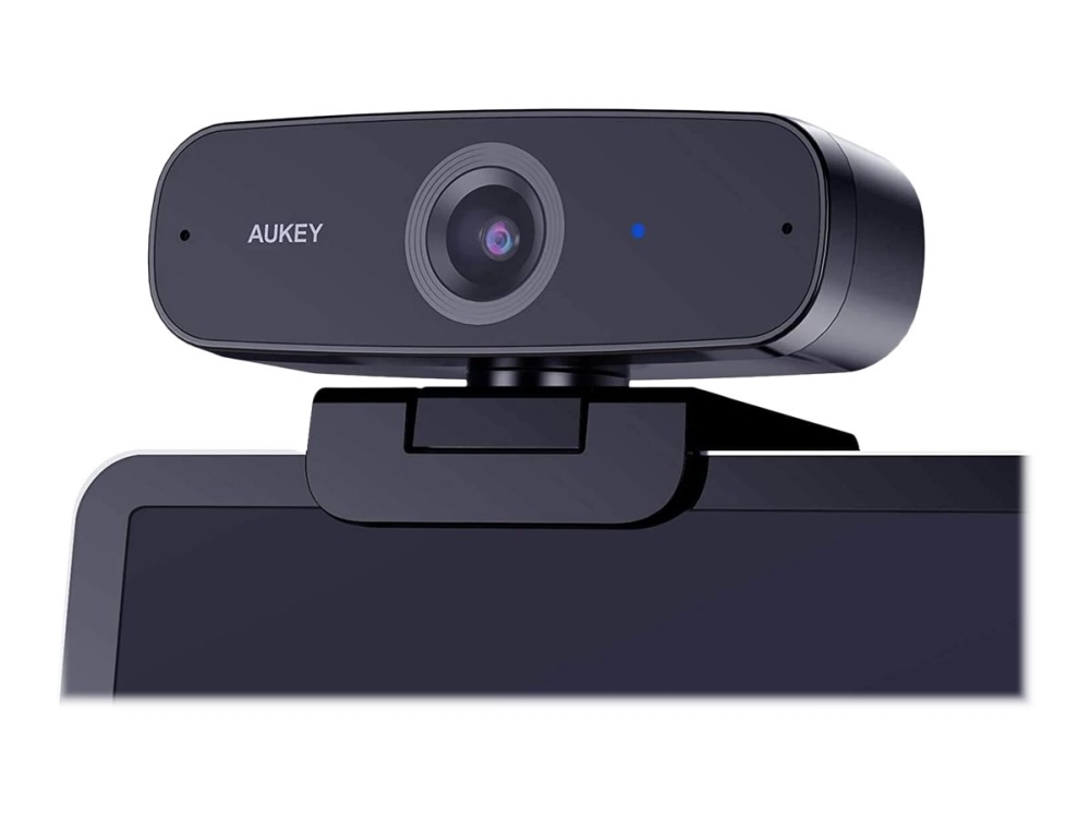 Aukey Pc W3 Webcam Farve 2 Mp 1920 X 1080 1080p Fast Brændvidde Audio Usb