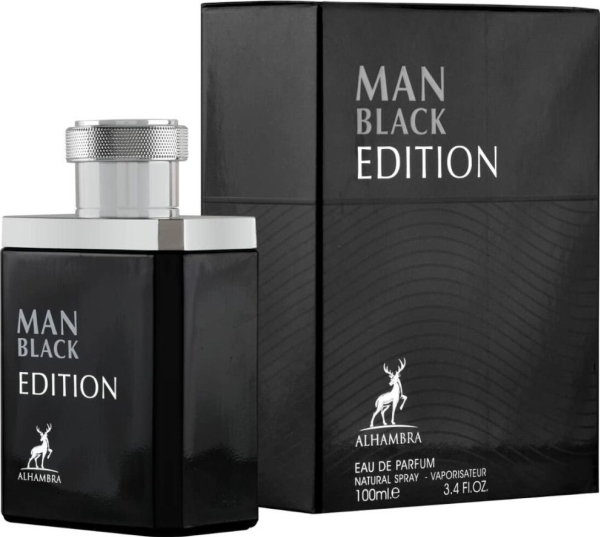 Maison Alhambra Man Black Edition Eau De Parfum Spray 100Ml