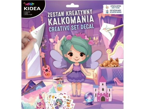 Derform Zest Kreat Kalkomania D Kidea Pud
