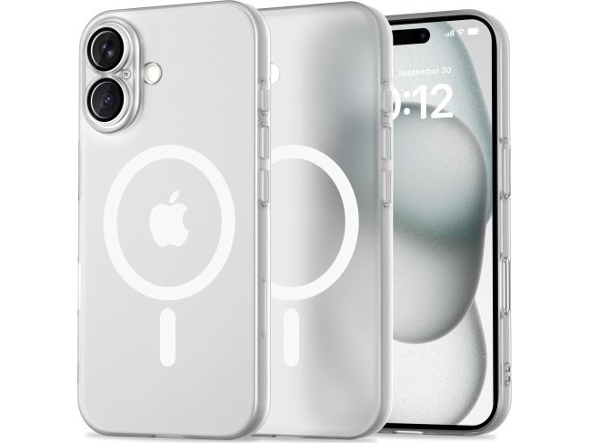 Tech-Protect TECH-PROTECT MAGSLIM MAGSAFE IPHONE 16 MATTE/WHITE | Datortillbehör - Möss & Tangentbord - Reservdelar | GameStuff