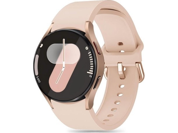 Tech-Protect Tech-Protect Silicone Samsung Galaxy Watch 4 / 5 / 5 Pro / 6 / 7 / Fe Caffe Latte