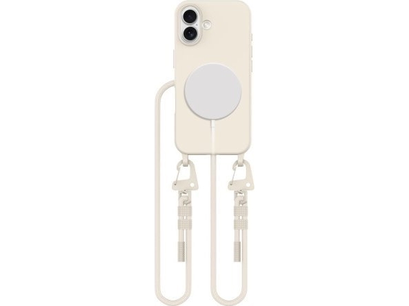 Tech-Protect Tech-Protect Magnecklace Magsafe Iphone 16 Cosmic Latte
