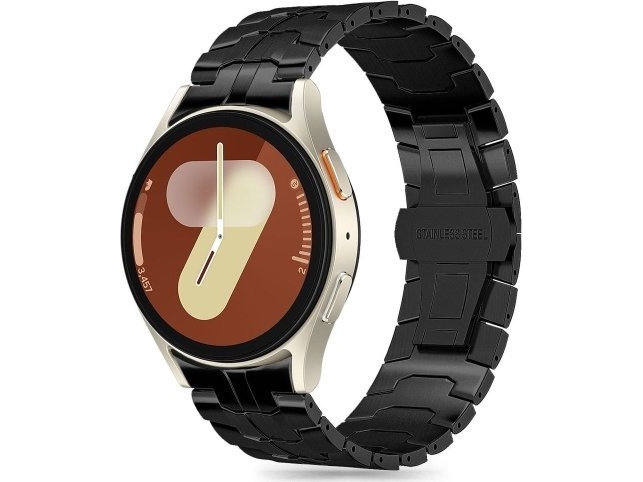 Tech-Protect Tech-Protect Stainless Line Samsung Galaxy Watch 4 / 5 / 5 Pro / 6 / 7 / Fe Black