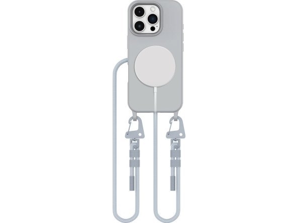 Tech-Protect Tech-Protect Magnecklace Magsafe Iphone 16 Pro Crayon Grey