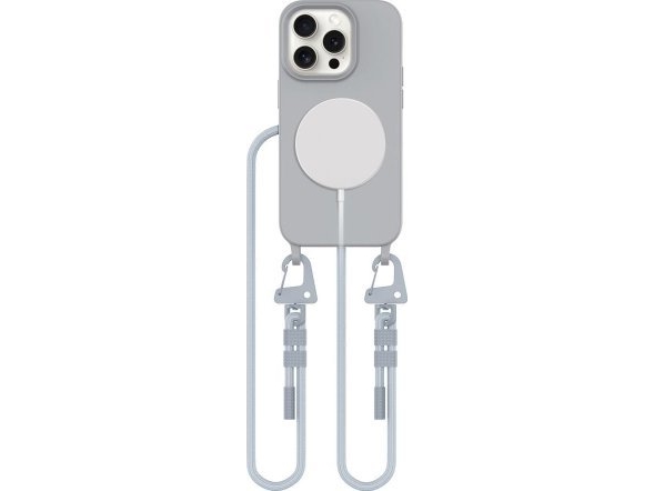 Tech-Protect Tech-Protect Magnecklace Magsafe Iphone 15 Pro Crayon Grey
