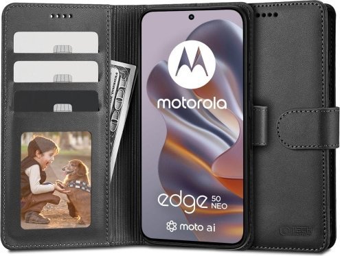 Tech-Protect Tech-Protect Wallet Motorola Edge 50 Neo Black