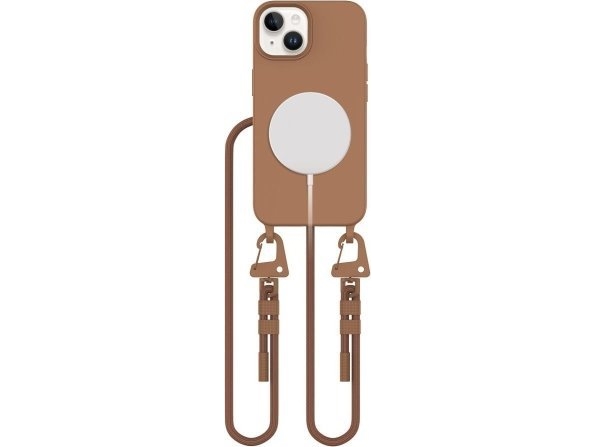 Tech-Protect Tech-Protect Magnecklace Magsafe Iphone 15 Chocolate Brown