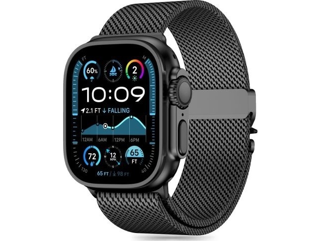 Tech-Protect Tech-Protect Milano Apple Watch 6 / 7 / 8 / 9 / 10 / Se / Ultra 1 / 2 (44 / 45 / 46 / 49 Mm) Black