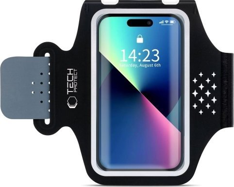 Tech-Protect TECH-PROTECT M5 UNIVERSAL SPORT ARMBAND BLACK | Datorer & Surfplattor - Tillbehör till surfplattor - Skärmskydd | GameStuff