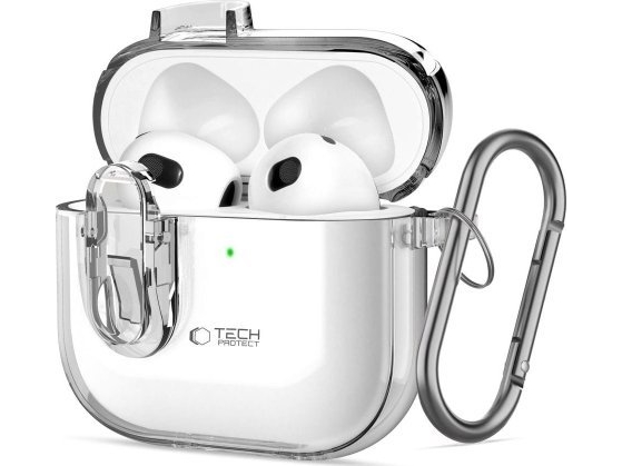 Tech-Protect SLIM HOOK Apple AirPods 4 clear