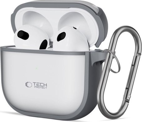 Tech-Protect TECH-PROTECT MAGMAT APPLE AIRPODS 4 MATTE GREY | TV, Ljud & Bild - Bärbart ljud & Bild - MP3 spelare | GameStuff
