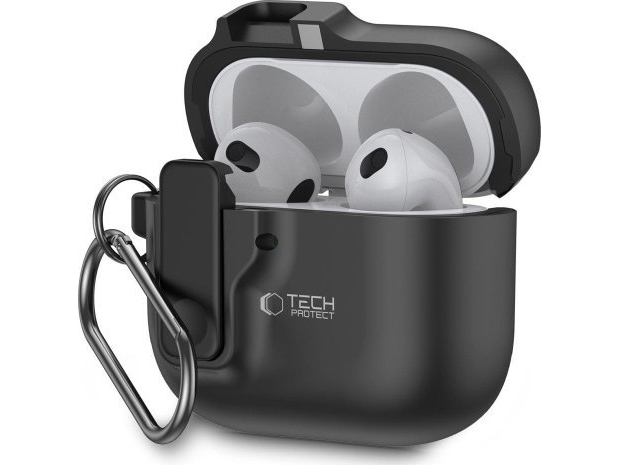 Tech-Protect SLIM HOOK til Apple AirPods 4 sort