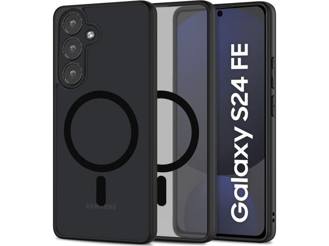 Tech-Protect Magmat Magsafe Hülle Für Samsung Galaxy S24 Fe - Schwarz