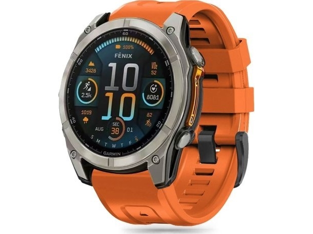 Tech-Protect Tech-Protect Silicone Garmin Fenix 5S / 5S Plus / 6S / 6S Pro / 7S / 8 (43 Mm) Orange