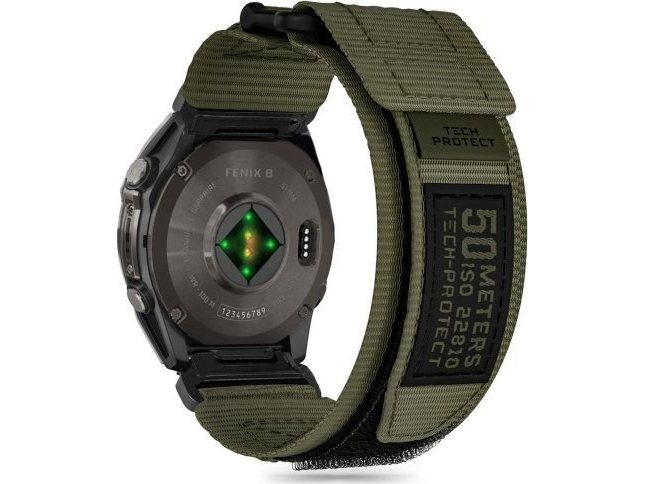 Tech Protect Tech Protect Scout Pro Garmin Fenix 5 / 6 / 6 Pro / 7 / 8 47 Mm / E Military Green