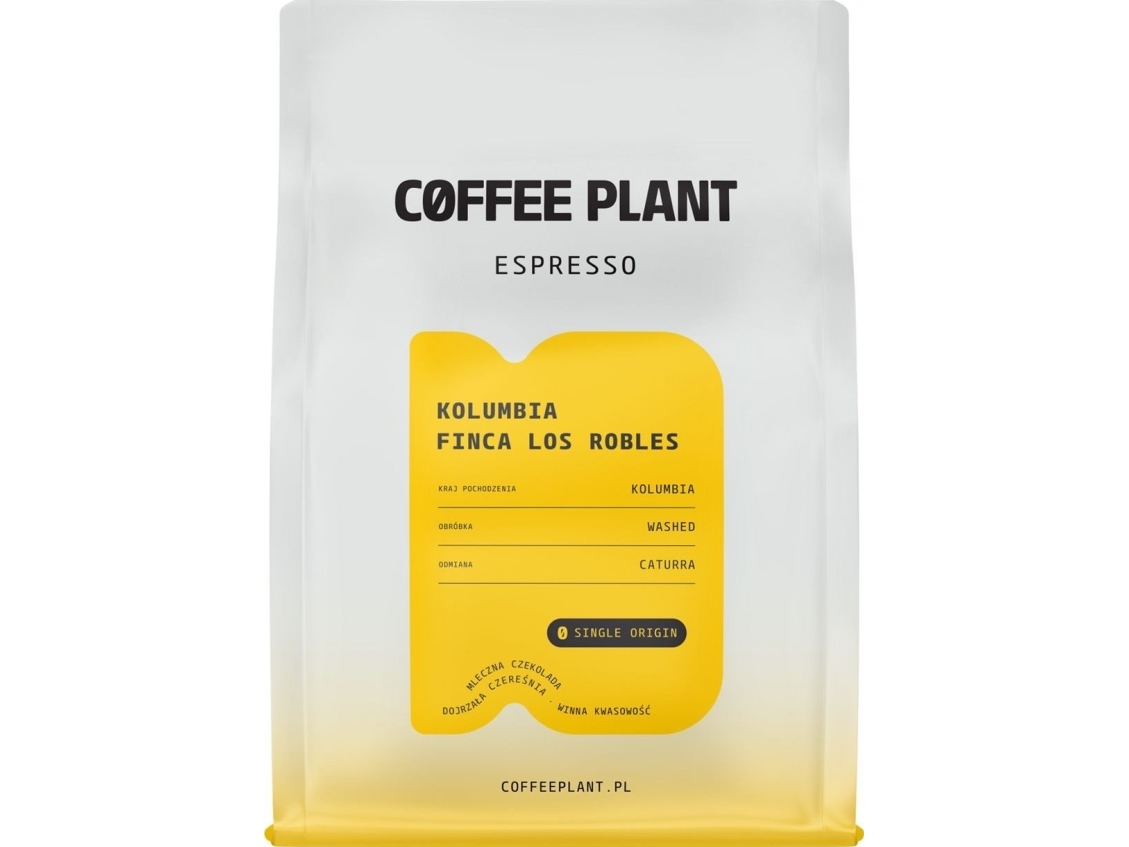 Kavos Pupelės Coffee Plant Espresso Kolumbija Finca Los Robles 250 G