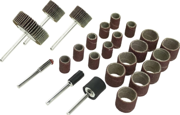 Dedra Schleifscheiben Lamellen Und Schleifbänder, Set 24 Stk.