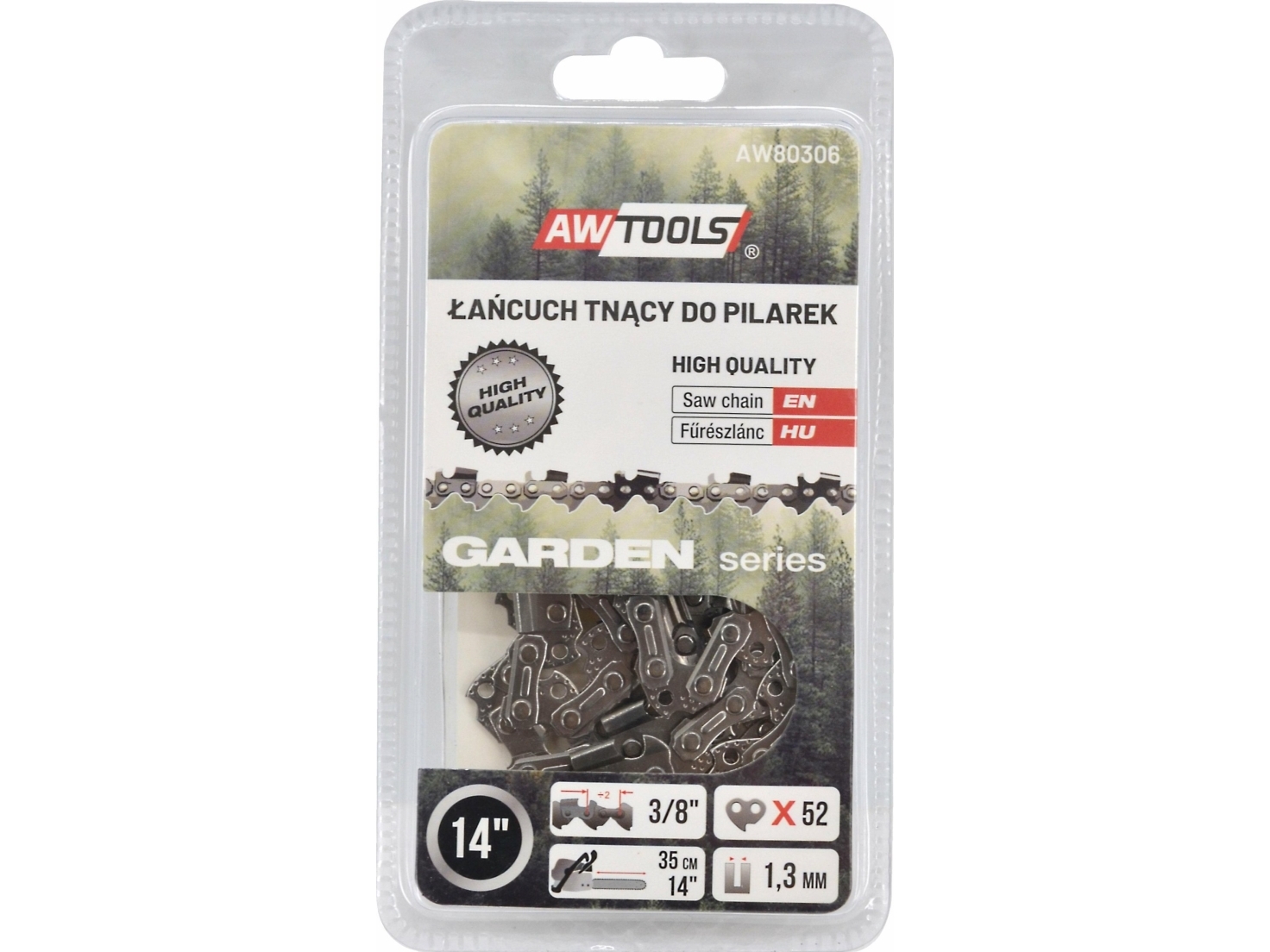 AWTools savkæde 45cm/72/325/1,5