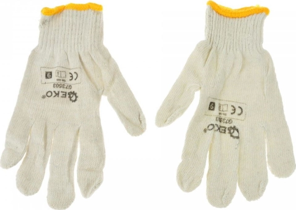 Geko Robocze Handschuhe Gestrickt 12/600 Größe 9" (G73503)