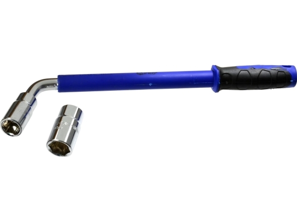 Geko vahvistettu jatkopyöräavain 17x19mm + 21x23mm (G10053)