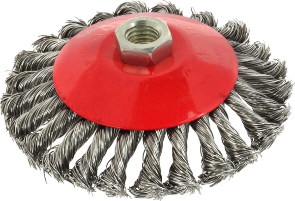 Geko flätad sidoborste 125 mm M14 (G00607) | Trädgården - Trädgårdsredskap - Trädgårdsgaffel | GameStuff