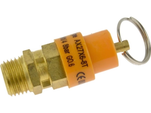 Geko Säkerhetsventil för kompressor 24-50L (G80300) (1) | Ventiler och avstängningskranar | GameStuff