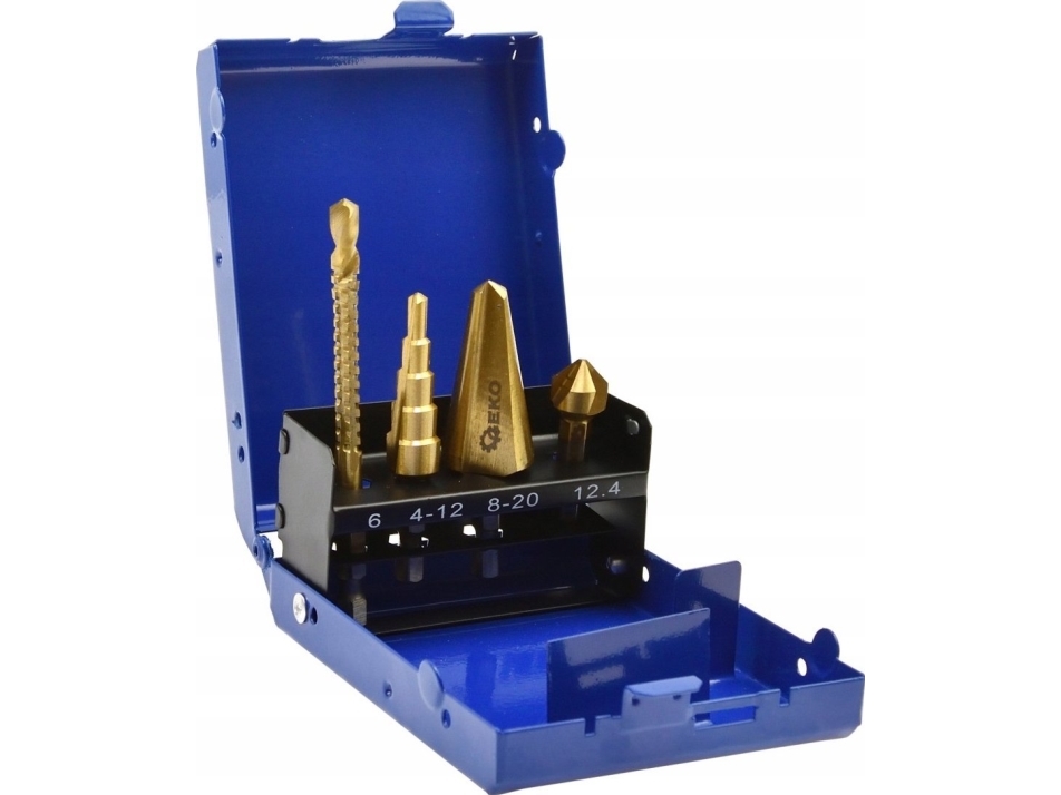 Wiertlo Geko Universal-Bohrer-Set Mit Hex-Aufnahme 4-Tlg.