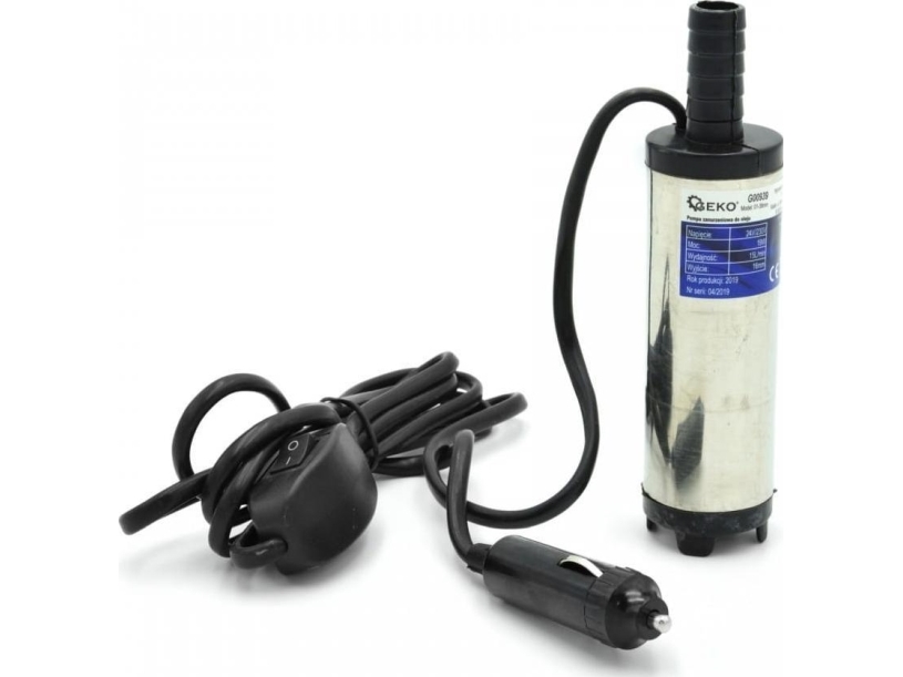 Geko 24V/230V 38MM ÖLJYNVUOTOPUMPPU (40) G00939 GEKO GEKO