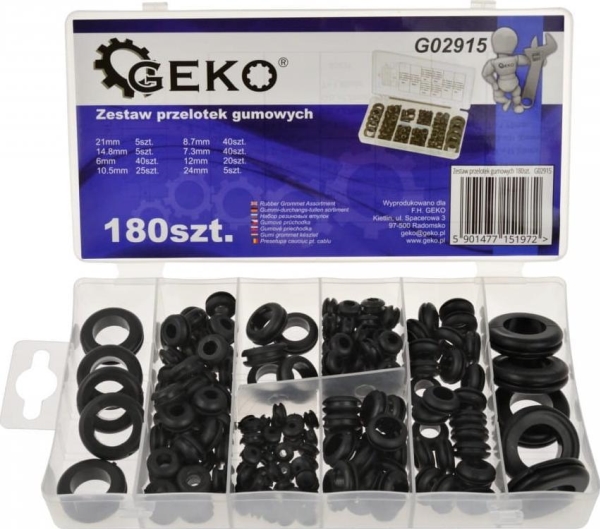 Geko Gum Sleeves 180 Stk.(20) G02915 Geko