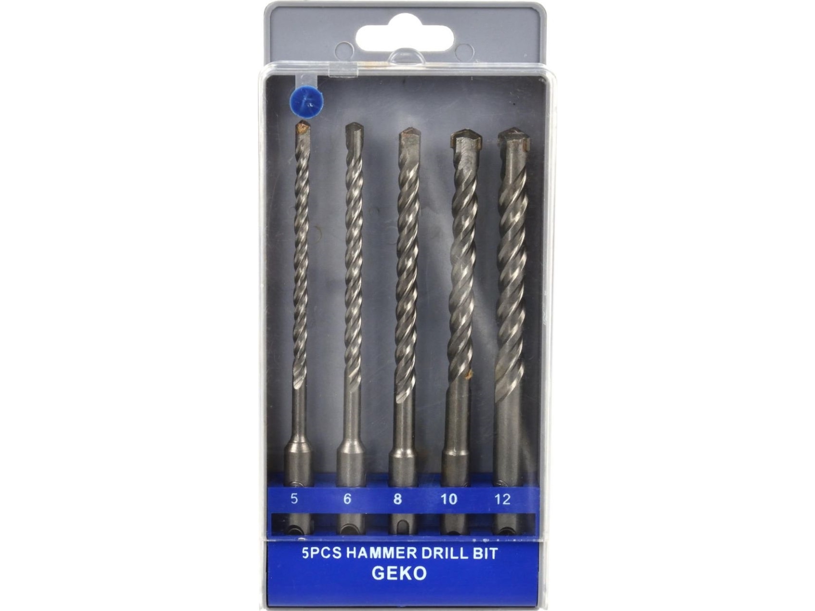 Wiertło Geko SDS+ 10 5 6 8mm 5szt.