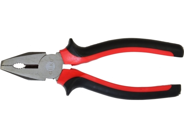 Geko Forniklet Tang 160 Mm Rød-Sort (G01620)