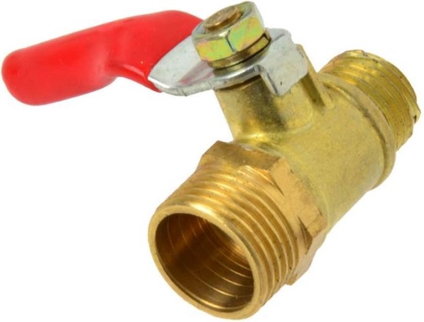 Geko Hydraulisch-Pneumatischer Kugelhahn 1/4" (1)