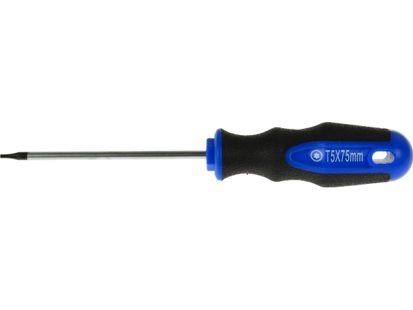 Geko skruetrækker Torx T5 x 75 mm GEKO (10/100)