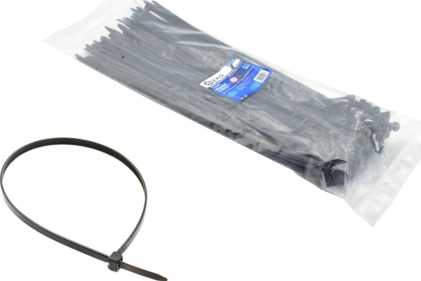 Geko Nylon Strips (Kabelbindere) Sort 120X4,8 Mm Uv 100 Stk (200)