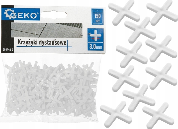 Geko distansklossar kakelkilar 3,0 mm st.150 (100) | N - A | GameStuff