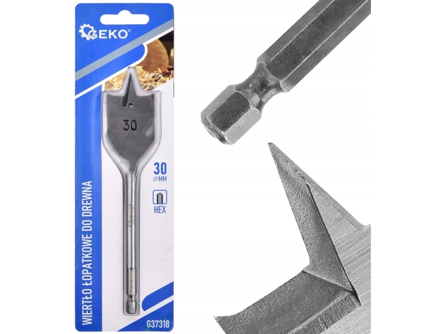 Borebit Geko Træspids 30X152 Mm Hex (20/200)