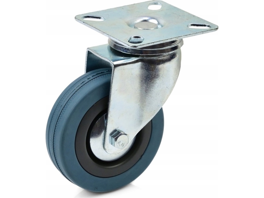 Geko Svängbart hjul 75mm PP/gummi (50) | Utomhus - Fiskeredskap - Fiskerullar | GameStuff