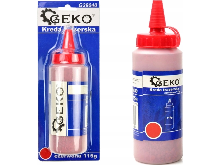 Geko sporingskridt rød 115 g