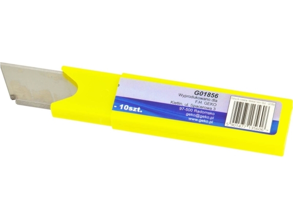 GEKO knivar till hyvel 18 mm x 0,5 mm 10 st (1/20/400) | Verktyg & Verkstad - Handverktyg - Knivar | GameStuff