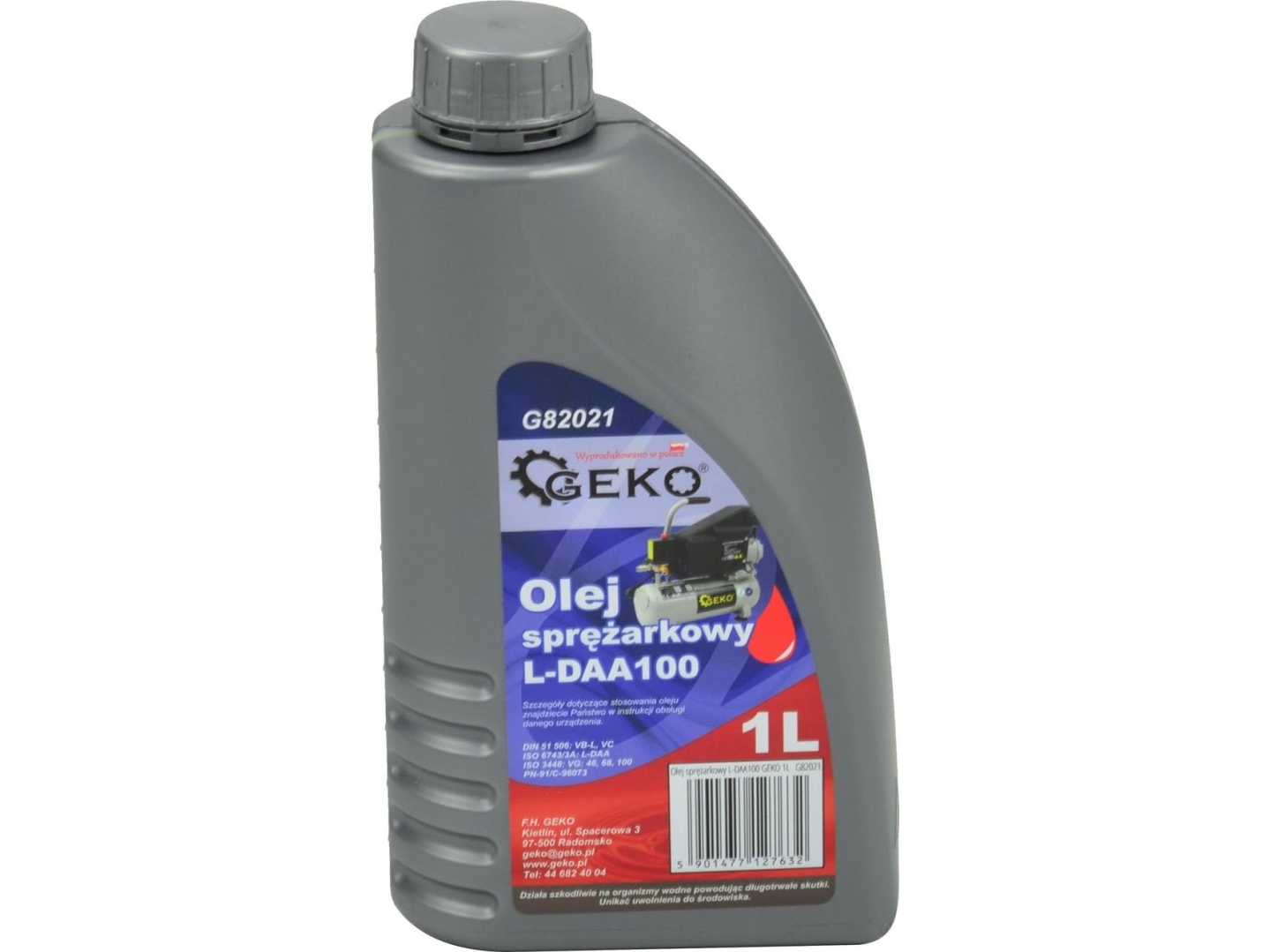 Geko Kompressorolie L-Daa100 1L