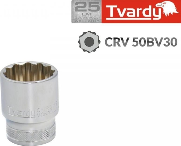 Geko Nuss/Steckschlüssel 12-Kant 1/2" 21 Mm Tvardy (10/100) T00143-21